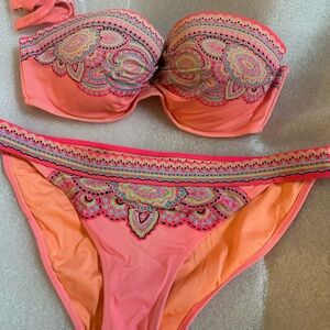 Victoria's Secret Pink and Orange Bikini